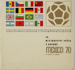 Publikace, IX. MS v kopané, Mexico, 1970