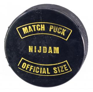 Puk Match puck, Nijdan, Official size