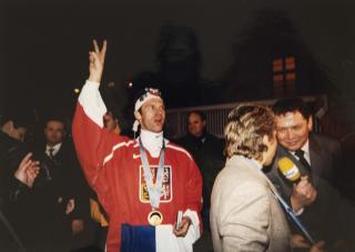Reportážní fotografie, Nagano 98, Dominik Hašek, Oslavy 6