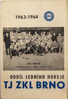 Ročenka hokej, TJ ZKL Brno, 1963/64