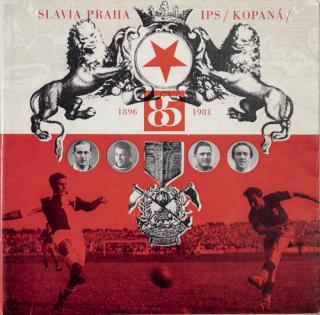 Ročenka SLAVIA  PRAHA IPS /KOPANÁ/ 85 let, 1981