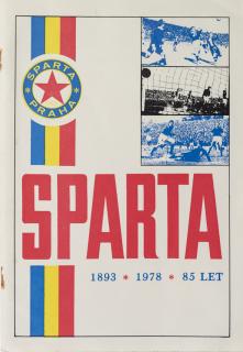 Ročenka SPARTA 1893-1978 /KOPANÁ/ 85 let, 1981