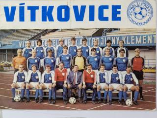 Ročenka TJ Vítkovice - fotbal, mistr ČSSR 1985/1986