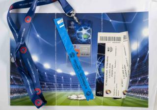 Sada vstupenek VIP,  UEFA CHL, Plzeň v. FC Barcelona, 2011