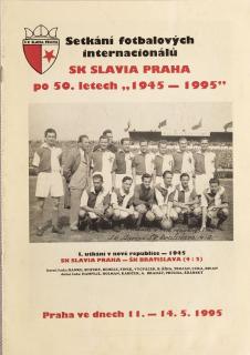 Setkání fotbalových internacionálů SK SLAVIA PRAHA po 50 letech