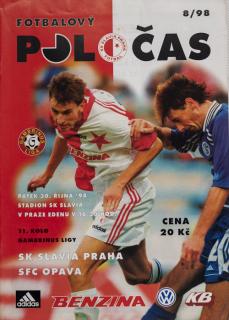 Slávistický Ppoločas Slavia Praha vs. SFC Opava, velký
