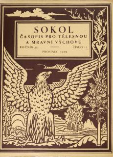 SOKOL, Časopis pro tělesnou a mravní výchovu, 1929/12