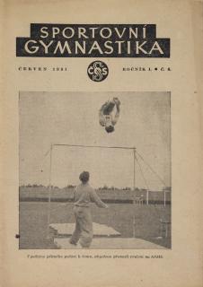 Sokol, Sportovní gymnastika, Ročník I, Číslo 6, 1951