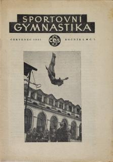 Sokol, Sportovní gymnastika, Ročník I, Číslo 7, 1951