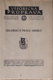 Sokol, Všeobecná průprava, Ročník I, Číslo 11-12, 1951