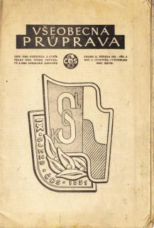 Sokol, Všeobecná průprava, Ročník I, Číslo 8, 1951