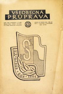 Sokol, Všeobecná průprava, Ročník XXVID/I, Číslo 6-7, 1951