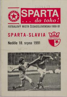 Sparta, DO TOHO!, AC Sparta Praha v. Sk Slavia Praha, 1991-92