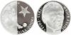 Stříbrná mince Josef Bican 200 kč , PROOF