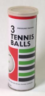 Tenisové míče - plechovka Optimit 1983