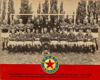 Tiskovina, Pozdrav s písničkou, AC Sparta, 1967