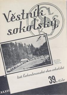 Věstník sokolský, 1934/39