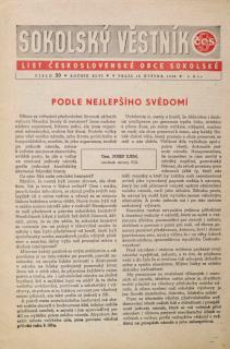 Věstník sokolský, 1948/20