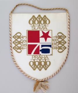 Vlajka 75 let SK SLAVIA PRAHA