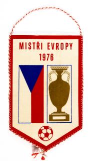 Vlajka fotbal, Mistři Evropy, 1976