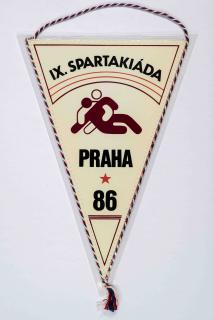 Vlajka , IX. spartakiáda, RH Praha, 1986