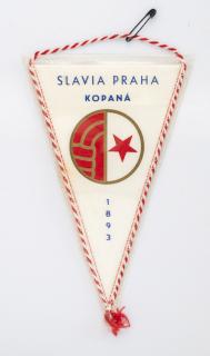 Vlajka klubová 18  SLAVIA PRAHA Kopaná 1893