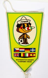 Vlajka klubová MS Europa 1980, kopaná II