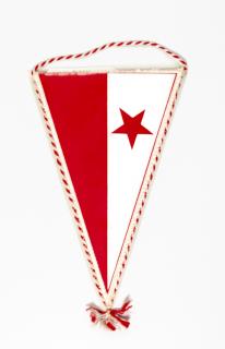 Vlajka klubová Sportovní klub SLAVIA PRAHA 1893 V