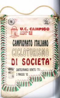 Vlajka  MAXI  Campionto Italiano Cicloturismo di Societa, 1992