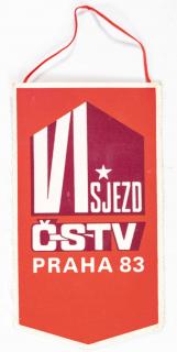 Vlajka, Sjezd ČSTV, Praha, 1983