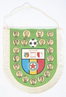 Vlajka SPARTA vs. SLAVIA, 200 utkání 1893-1981