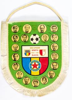 Vlajka SPARTA vs. SLAVIA, 200 utkání 1893-1981 II