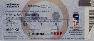 Vstupenka 2015, Prague,  IIHF Ice Hockey, WCH, USA v. Slovakia, 54