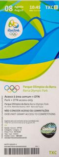 Vstupenka OG Rio 2016, Park and OTN