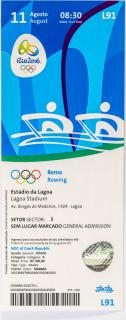 Vstupenka OG Rio 2016, Rowing