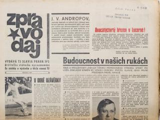 Zpravodaj TJ Slavia Praha, Březen 1984