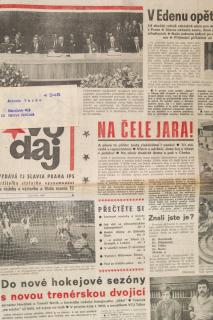 Zpravodaj TJ Slavia Praha, Červen 1987