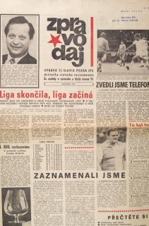 Zpravodaj TJ Slavia Praha, Červenec 1984