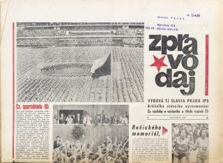 Zpravodaj TJ Slavia Praha, Červenec 1985