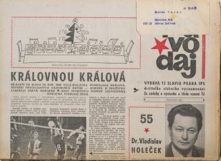 Zpravodaj TJ Slavia Praha, Prosinec 1986