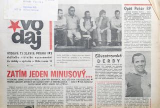Zpravodaj TJ Slavia Praha, Září 1987