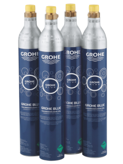 Bombička tlaková láhev GROHE Blue 425 gr CO2 - 4 ks (40422000)