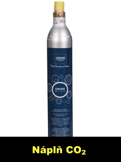 Náplň CO2 - Bombička tlaková láhev GROHE Blue 425 gr CO2 - REFILL