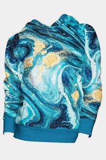 Mikina Turquois Ardency fullprint Velikost: XL