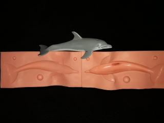 Silikonová formička delfín velký 3264