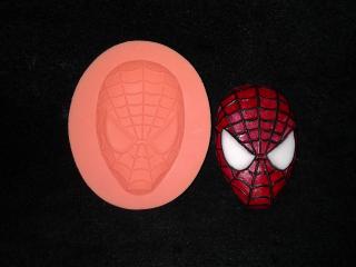Silikonová formička maska Spiderman 2017