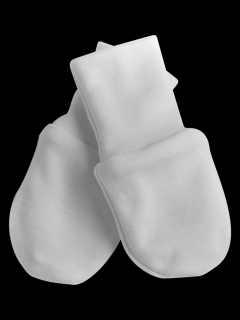 Kojenecké rukavičky Merino Barva: bílá, Velikost: 0-3m