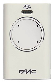 FAAC XT4 433 SLH LR, dálkový ovladač pro vrata a brány Barva: Bílá