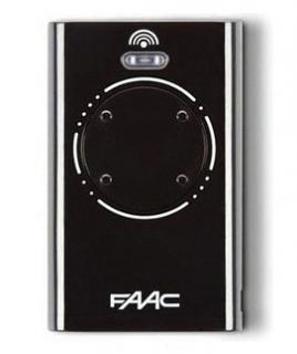 FAAC XT4 868 SLH LR, dálkový ovladač pro vrata a brány Barva: Černá