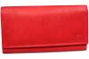 Dámská kožená peněženka Nivasaža N21-MTH-R červená
